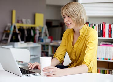 Lady On Laptop Lady On Laptop